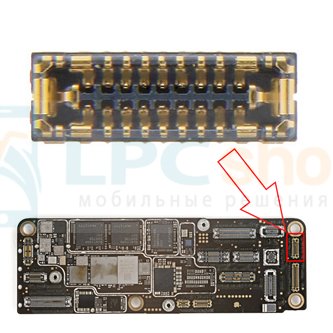 Коннектор для iphone 16 Pro / 16 pro Max на фронтовую камеру (14pin)