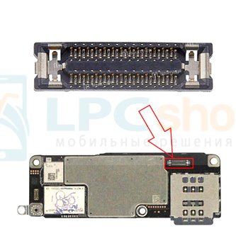 Коннектор для iphone 16 Pro / 16 pro Max на дисплей (52pin)