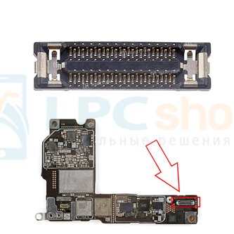 Коннектор для iphone 16 / 16 Plus на дисплей (48pin)