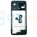 Средняя часть Realme C33 RMX3624 Черная со стеклом камеры - копия