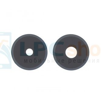 Стекло задней камеры Xiaomi Redmi 14C / Poco C75 Черный