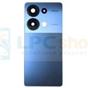 Крышка(задняя) для Xiaomi Poco M6 Pro 4G Синяя со стеклом камеры