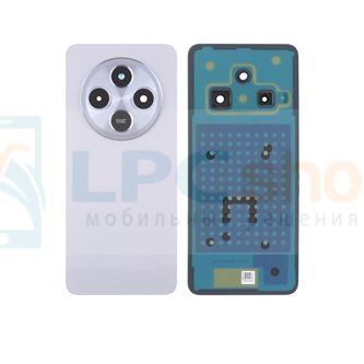 Крышка(задняя) для Xioami Redmi 14C Фиолетовая со стеклом камеры