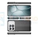 Чехол силиконовый для Xiaomi 14T Pro / Черный текстура карбон