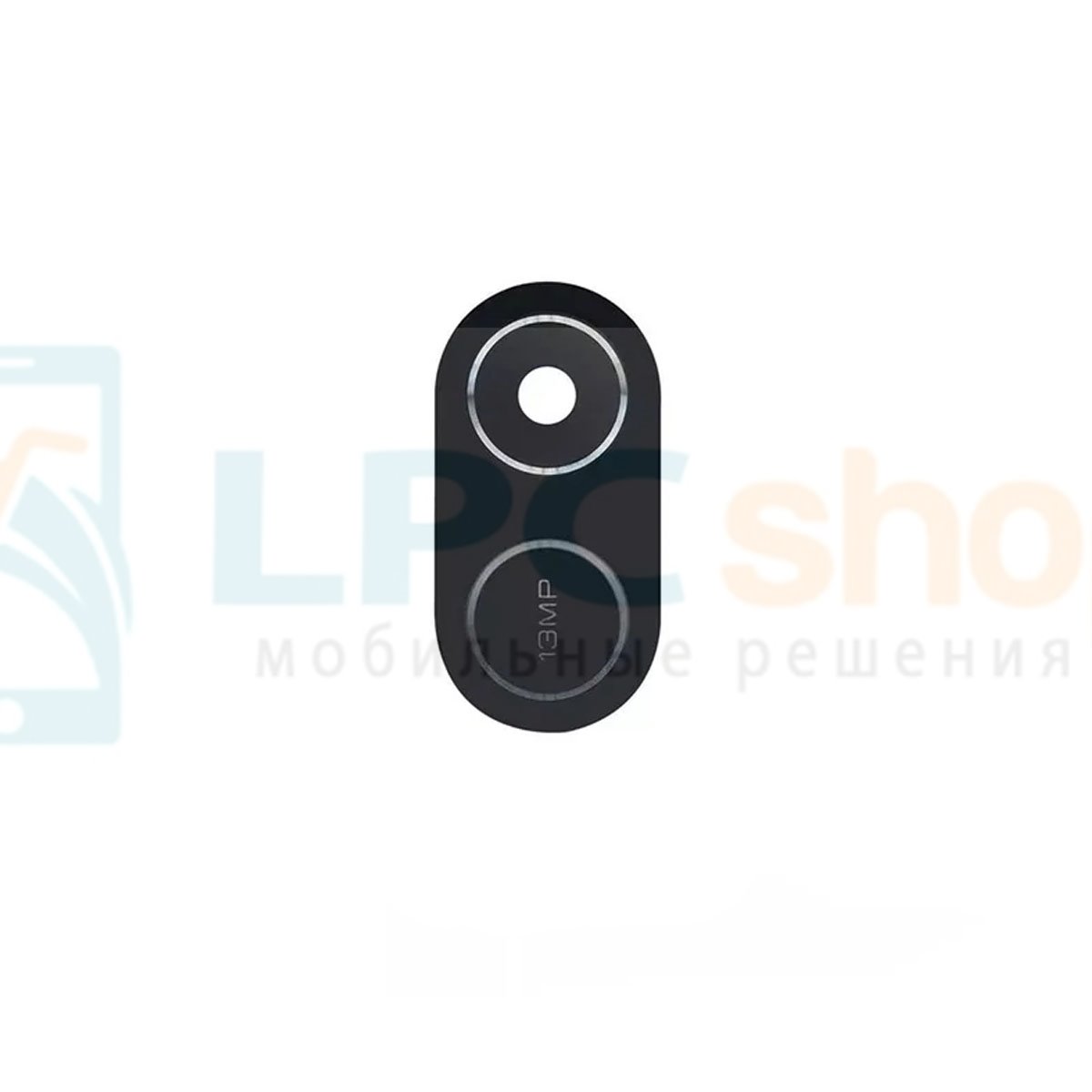 Стекло задней камеры Xiaomi MiPad 5 Черное