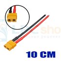Разъем XT60 мама с проводом 14AWG