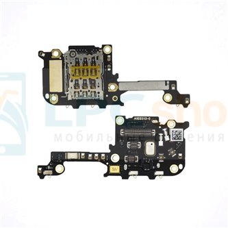 Шлейф(плата) для Oneplus 9R на разъем SIM и микрофон