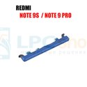Толкатель кнопки громкости Xiaomi Redmi Note 9S / Note 9 Pro Темно-Синий