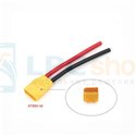 Кабель с разьемом XT90 / 2pin / 10см / папа  / 12AWG / под пайку
