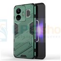 Чехол - накладка для Realme GT NEO 5 / GT3 / BIBERCAS / с подставкой Зеленый / Пластиковый / Защитный 