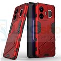 Чехол - накладка для Realme GT NEO 5 / GT3 / BIBERCAS / с подставкой Красный / Пластиковый / Защитный 