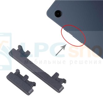 Кнопки включения и громкости Samsung Galaxy Tab A9 X110 / X115 Черный