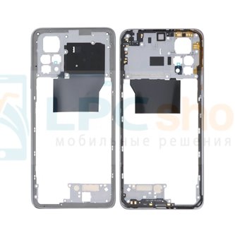 Средняя часть Xiaomi Redmi Note 11 Pro 4G Серебро (Silver) (без NFC)