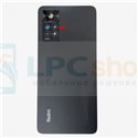 Крышка(задняя) для Xiaomi Redmi Note 11 Pro 4G  / 5G Черная со стеклом камеры - ОРИГ