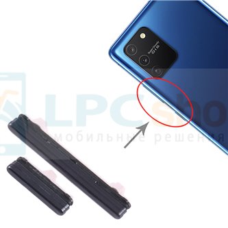 Толкатель кнопки включения и громкости Samsung Galaxy S10 Lite G770F Черный