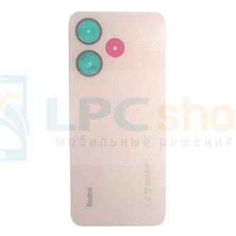Крышка(задняя) для Xiaomi Redmi 13 4G Розовая ORIG с CE