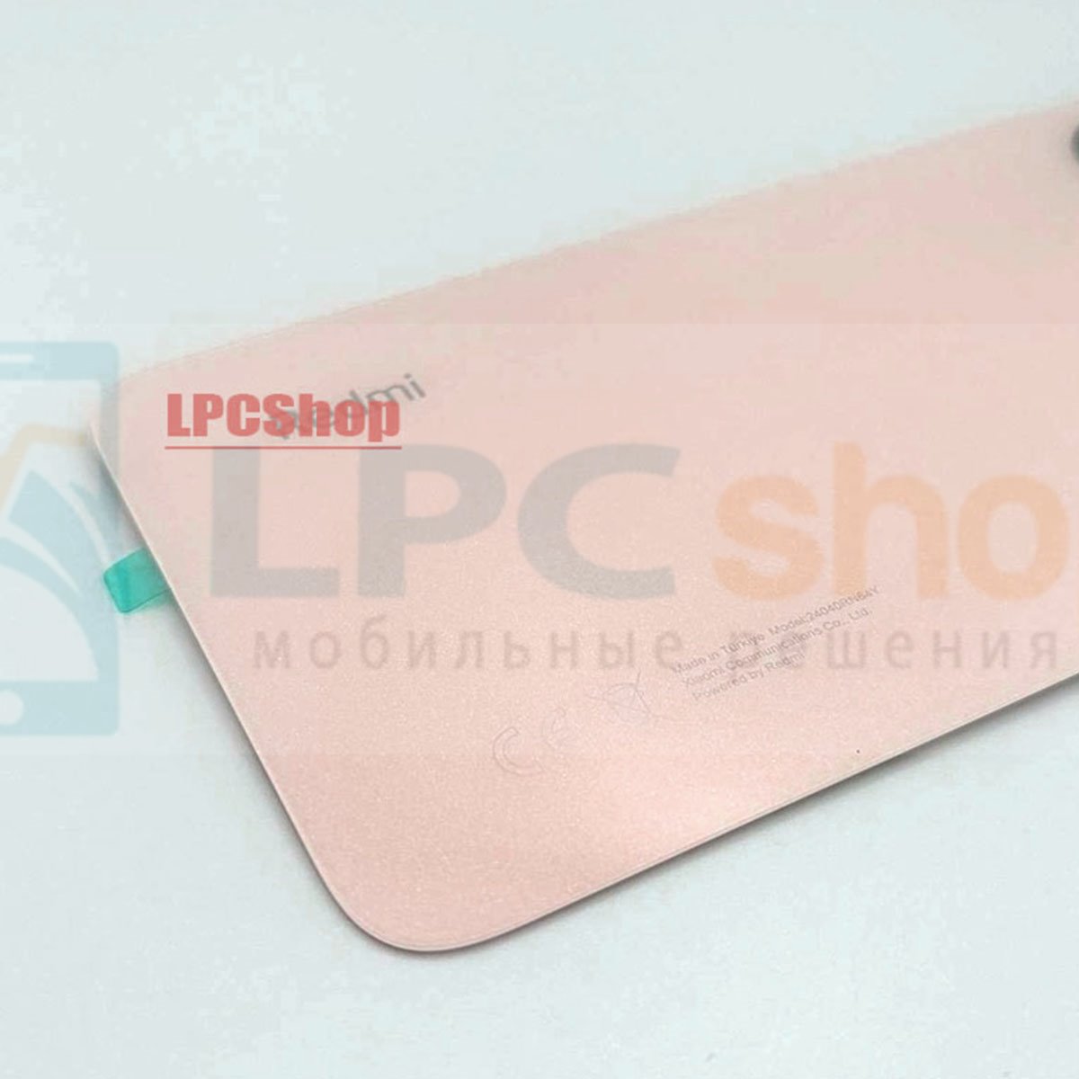 Крышка(задняя) для Xiaomi Redmi 13 4G Розовая ORIG с CE