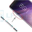 Толкатель кнопки включения и громкости Samsung S8 G950F / S8 Plus G955F Серебро
