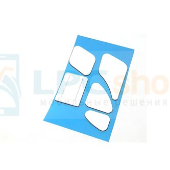 Глайды для мыши Razer Naga Pro белые - 1комплект