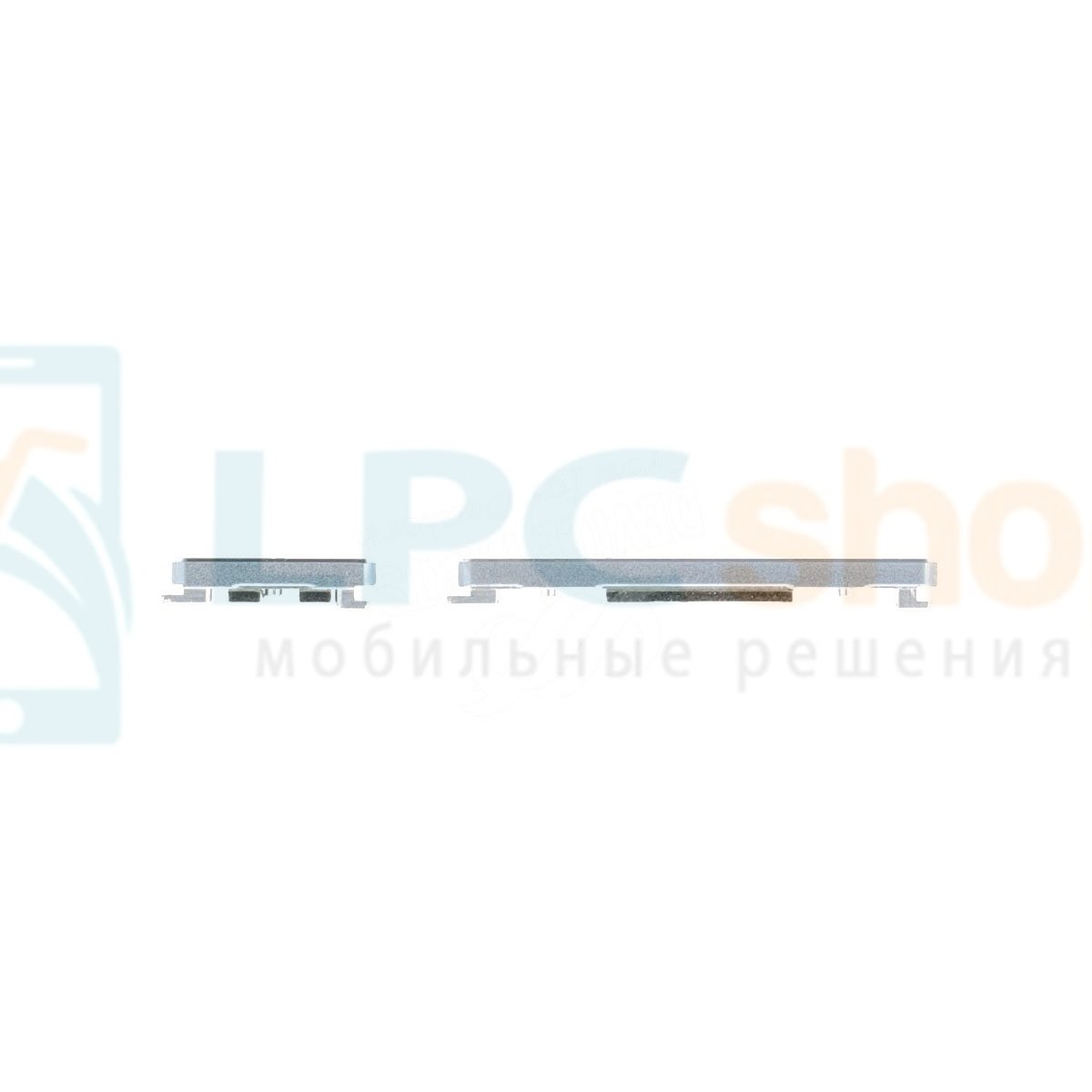 Кнопки включения и громкости для Xiaomi 12 / 12X Серебро