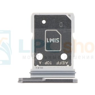 Лоток сим карты Samsung Galaxy A56 A566 Черный (версия для 2-х сим)