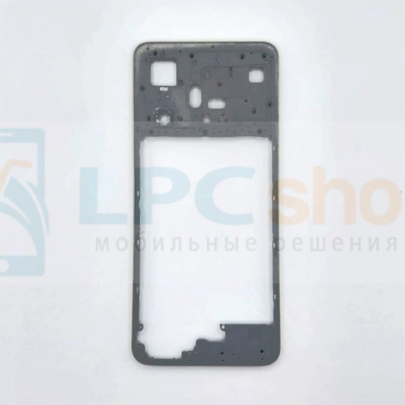 Средняя часть для Realme C55 Черная (без NFC) - AA