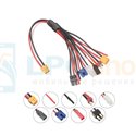 Переходник XT60 мама на XT60 папа / T-plug / Tamiya / JST / TRX 8 в 1