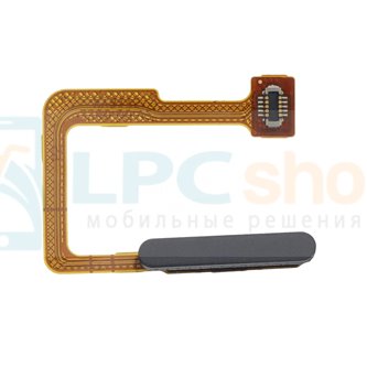 Шлейф для Xiaomi Poco F5 на отпечаток пальца Черный
