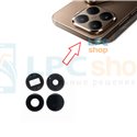 Стекло задней камеры Xiaomi 15T Pro Черное