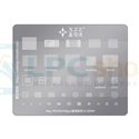 XZZ BGA Трафарет для MacBook M1/M2/M2 Pro / CD3217 / 339S00912 / 339S00763 / 343S00438 - 0,12ММ