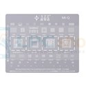 XZZ BGA Трафарет для Xiaomi (Mi-Q) MT6891Z / MT6893Z / MT6877V / MT6833V / Redmi Note 10 / 12 Pro / Poco M4 Pro 5G