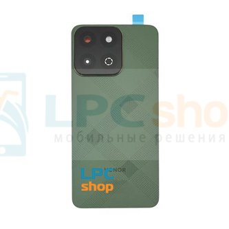 Крышка(задняя) для Huawei Honor X7C Зеленая со стеклом камеры - ORIG