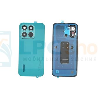 Крышка(задняя) для Huawei Honor X8C Зеленая со стеклом камеры - ORIG