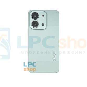Крышка(задняя) для Xiaomi Redmi 15C Зеленая со стеклом камеры - ORIG с CE