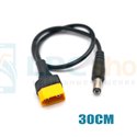 Переходник XT60-M папа на DC5521 папа - 30см