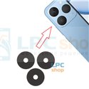 Стекло задней камеры Realme 15T Черное
