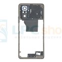 Средняя часть Xiaomi Redmi Note 10 Pro M2101K6G Черная + кнопки громкости 