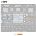 AMAOE BGA Трафарет для Apple (MAC12) MAC M4 CPU / 339S01450 - 0.12mm