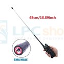 Телескопическая антенна для рации Baofeng UV-3R / UV-100 / UV-200 SMA-Male (игра внутри)