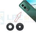 Стекло задней камеры Oppo A5 4G CPH2727 Черное
