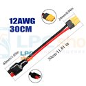 Переходник XT60 мама на Anderson  - 30см - 12AWG