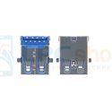 Разъем USB 3.0 для ноутбука Asus N53 / N53JG / N53JF  /N53S