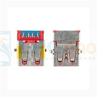 Разъем USB (красный) для ноутбука Lenovo E49L / K29 / K49 / K49A
