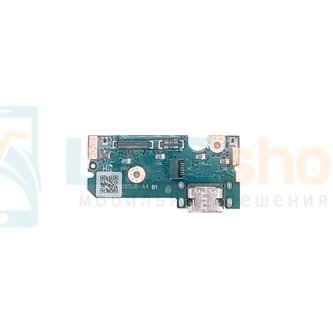 Шлейф разъема зарядки для Blackview BV7100 / S80 (плата) - с компонентами зеленая