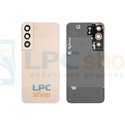 Крышка(задняя) для Samsung Galaxy S22 5G S901B Золотая + стекло камеры - ORIG без СЕ