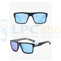 Очки Polarized черные с синими стеклами