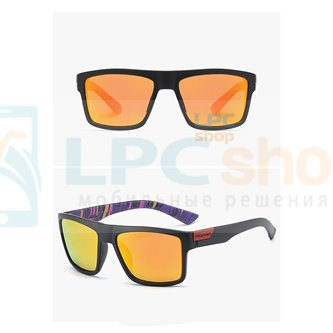 Очки Polarized черные с оранжевыми стеклами