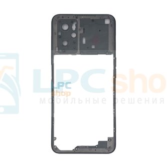 Средняя часть для Realme 9i RMX3491 Черная