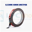 Тонкий двусторонний скотч AMAOE DST023-10MM (вспененный толщина 0.23мм*10мм*10метров)