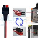 Кабель для солнечных панелей Anderson 30A на DC5525 мама - 1метр - 14AWG